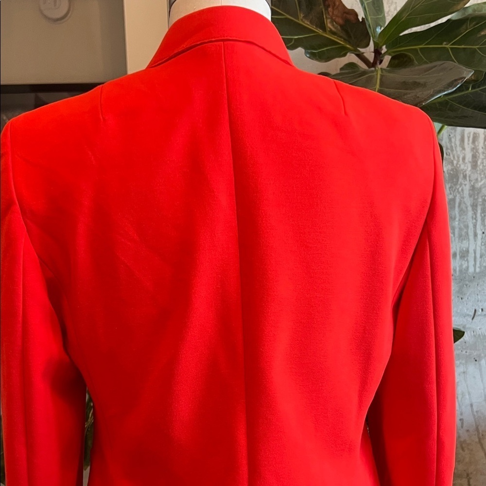 Akris Punto Vibrant Red Blazer - Picture 6 of 7